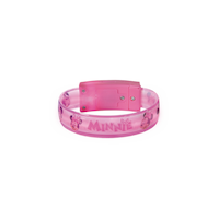 Disney Minnie Mouse Light-Up Bracelets, Pink, One Size, 4-pk, Wearable Favours  for Birthdays Front_Elevated
