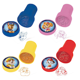 Nickelodeon PAW Patrol Chase/Skye/Marshall Stampers, Blue/Red/Yellow/Pink, 4-pk, for Arts & Crafts/Birthday Favour Composite_or_Mixed