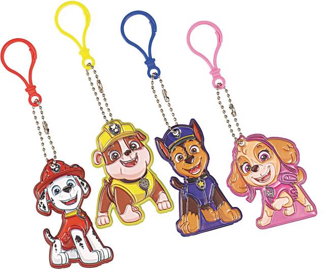 Mini médailles de mérite Pat'Patrouille Aventures pour cadeaux-surprises d'anniversaire, paq. 12 Overhead_Flat