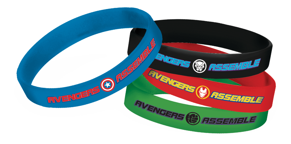 Red black sales and green wristbands