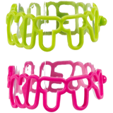 Bracelets en caoutchouc Hello Kitty arc-en-ciel Front_Flat