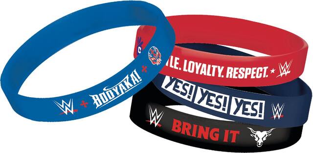 WWE Wristbands, 6-pk Composite_or_Mixed