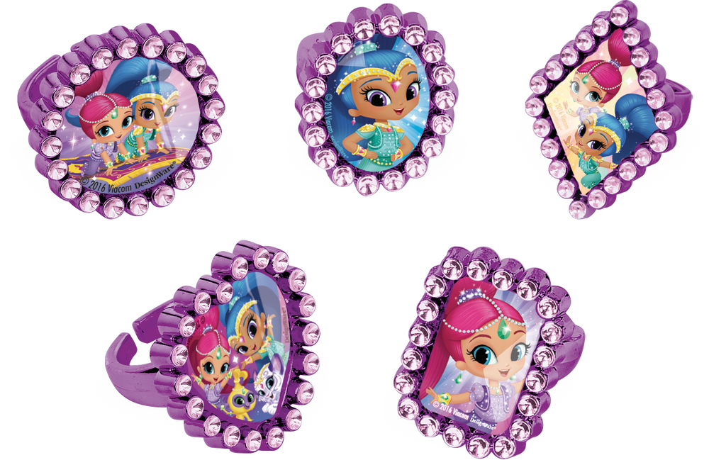  SHIMMER AND SHINE HAPPY Birthday Party Balloons Decoration  Supplies Genie Nick : Toys & Games