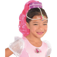 Kids' Shimmer and Shine Ponytail Hairpiece Front_Angled_Right