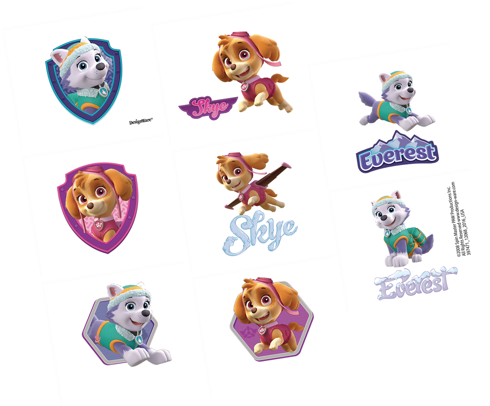 PAW PATROL Themed Temporary Tattoos Boys Girls Party bag fillers Transfers  UK   eBay