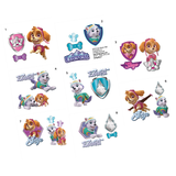 PAW Patrol Tattoos, Pink, 1 Sheet Front_Angled_Right