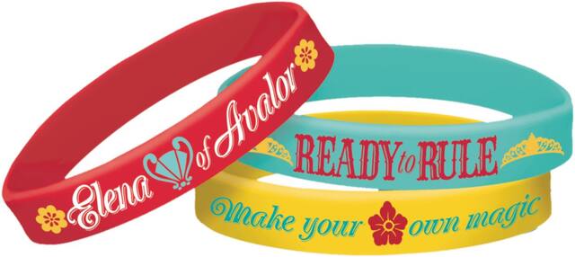 Elena of Avalor Wristbands, 6-pk Composite_or_Mixed
