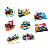 Thomas the Tank Engine Easy to Apply Party Favour Tattoos, 8-pc Overhead_Flat