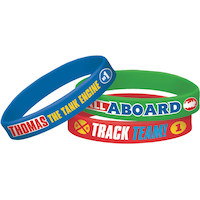 Bracelets Thomas le petit train cadeaux-surprises d'anniversaire, paq. 6 Front_Elevated