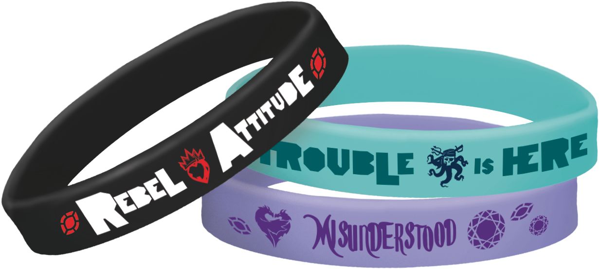 Descendants 2 Wristbands, 6-pk Composite_or_Mixed