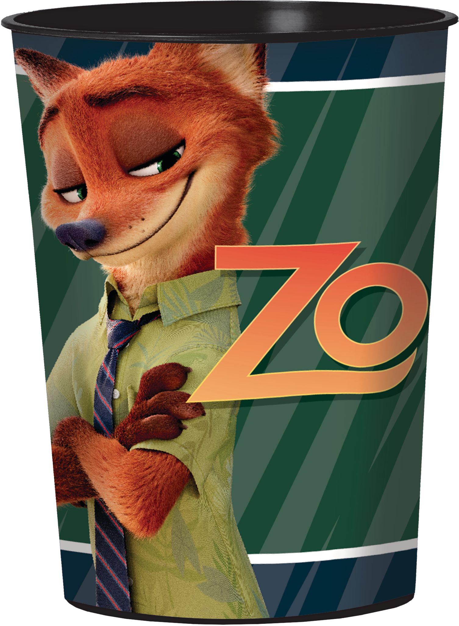 Verre Zootopie Front_Flat