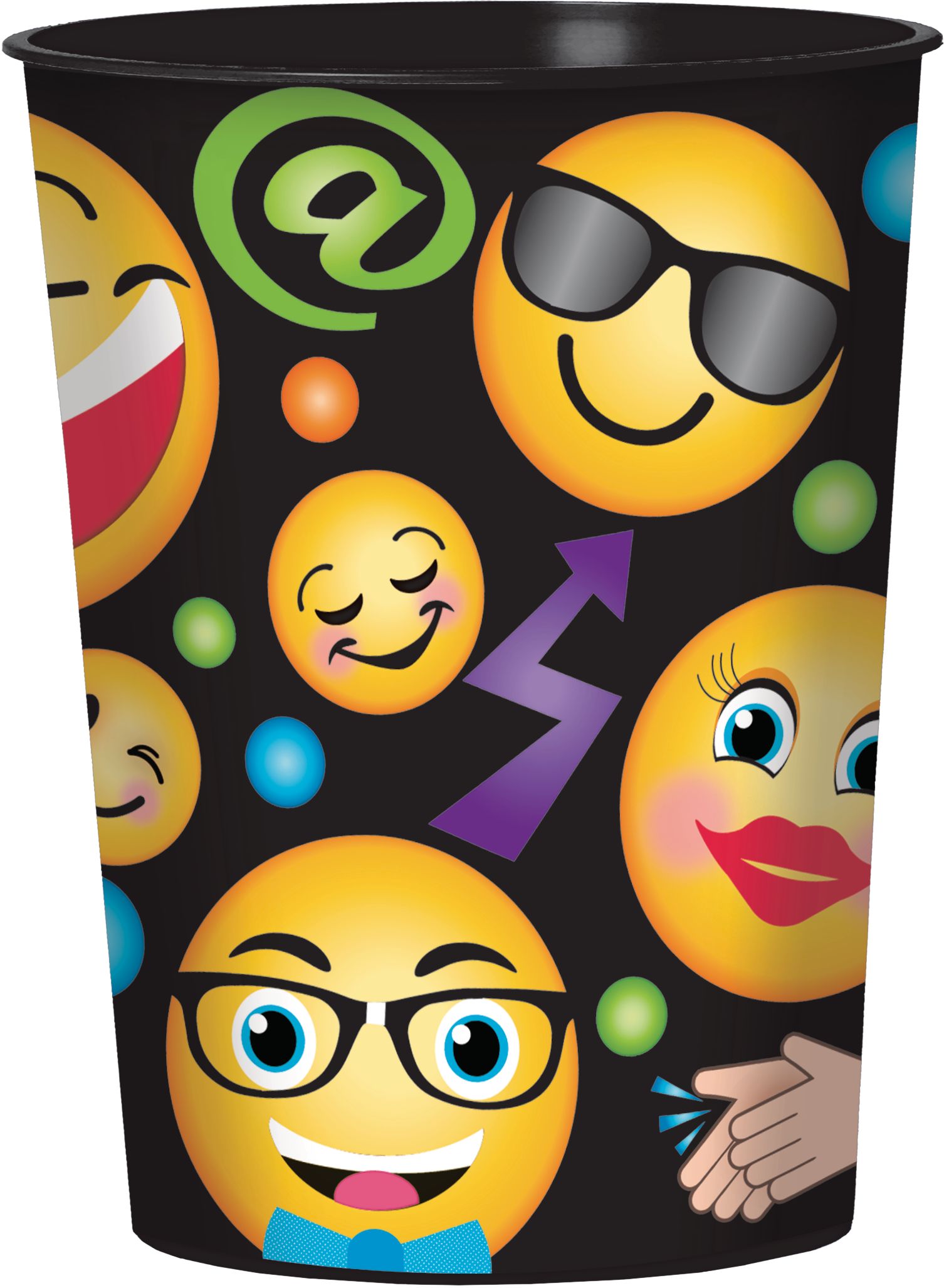 LOL Smiley Birthday Party Favour Cup, 16-oz Front_Elevated