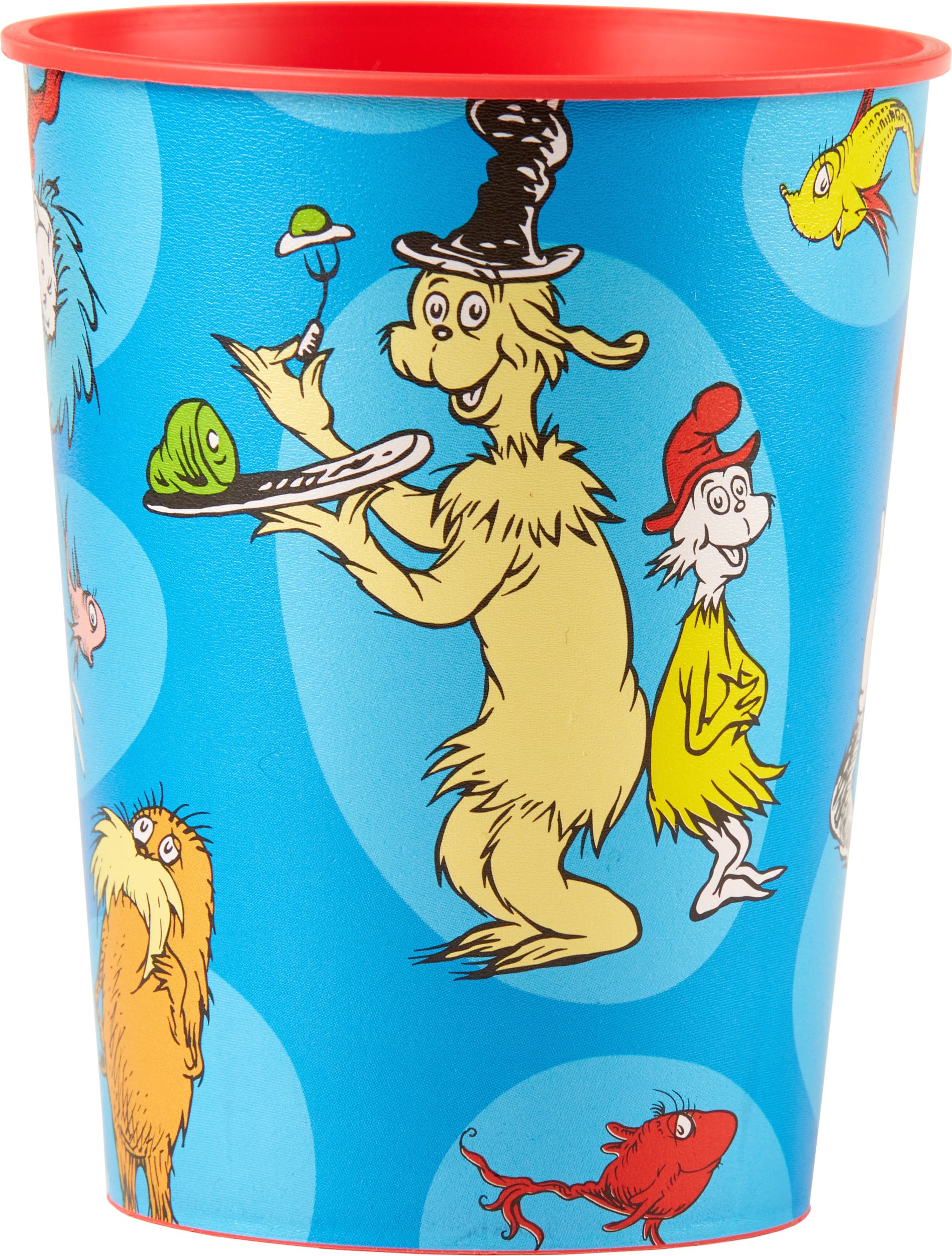 Gobelet à surprises pour fête d'anniversaire, Dr. Seuss, 16 oz Front_Elevated