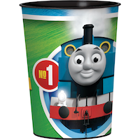 Gobelet à surprises pour fête d'anniversaire, Thomas le petit train, 16 oz Front_Flat