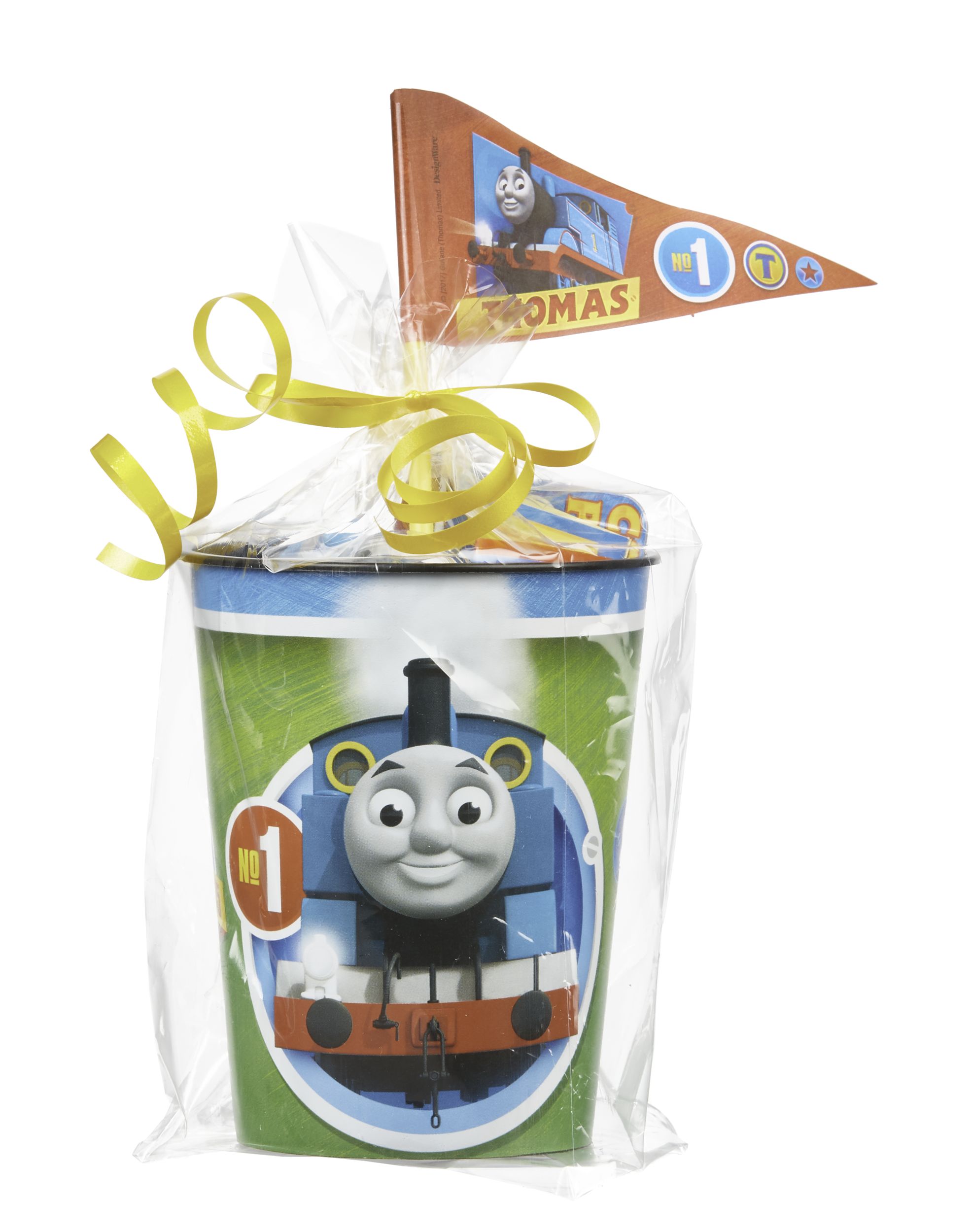 Thomas the Tank Engine Birthday Party Favour Cup, 16-oz Front_Flat