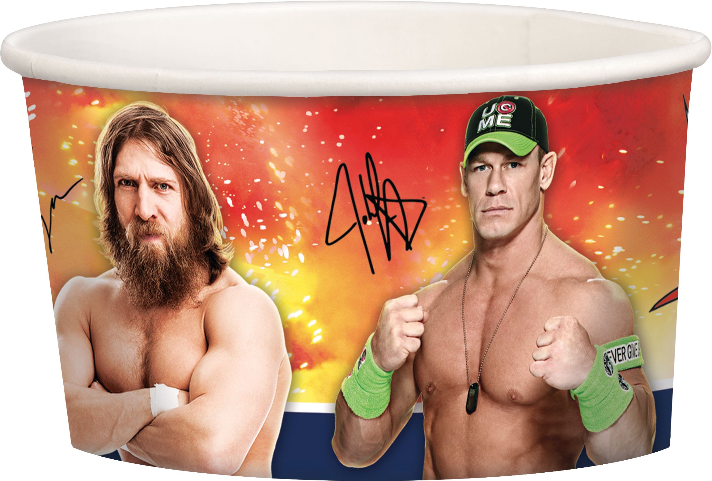 WWE Treat Cups, 9.5-oz, 8-pk Front_Elevated