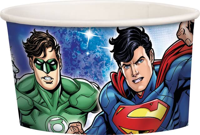 Justice League Treat Cups, 8-pk Front_Elevated