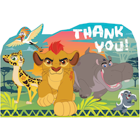 Lion Guard Thank You Notes, 8-pk Front_Flat