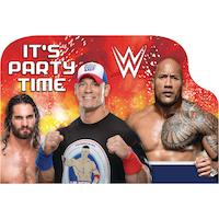 WWE Invitations, 8-pk CloseUp