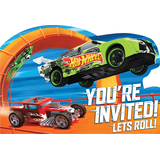 Hot Wheels Birthday Party Invitations, 8-pk Front_Flat