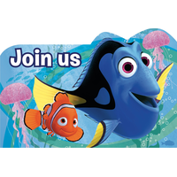 Finding Dory Invitations, 8-pk Front_Flat