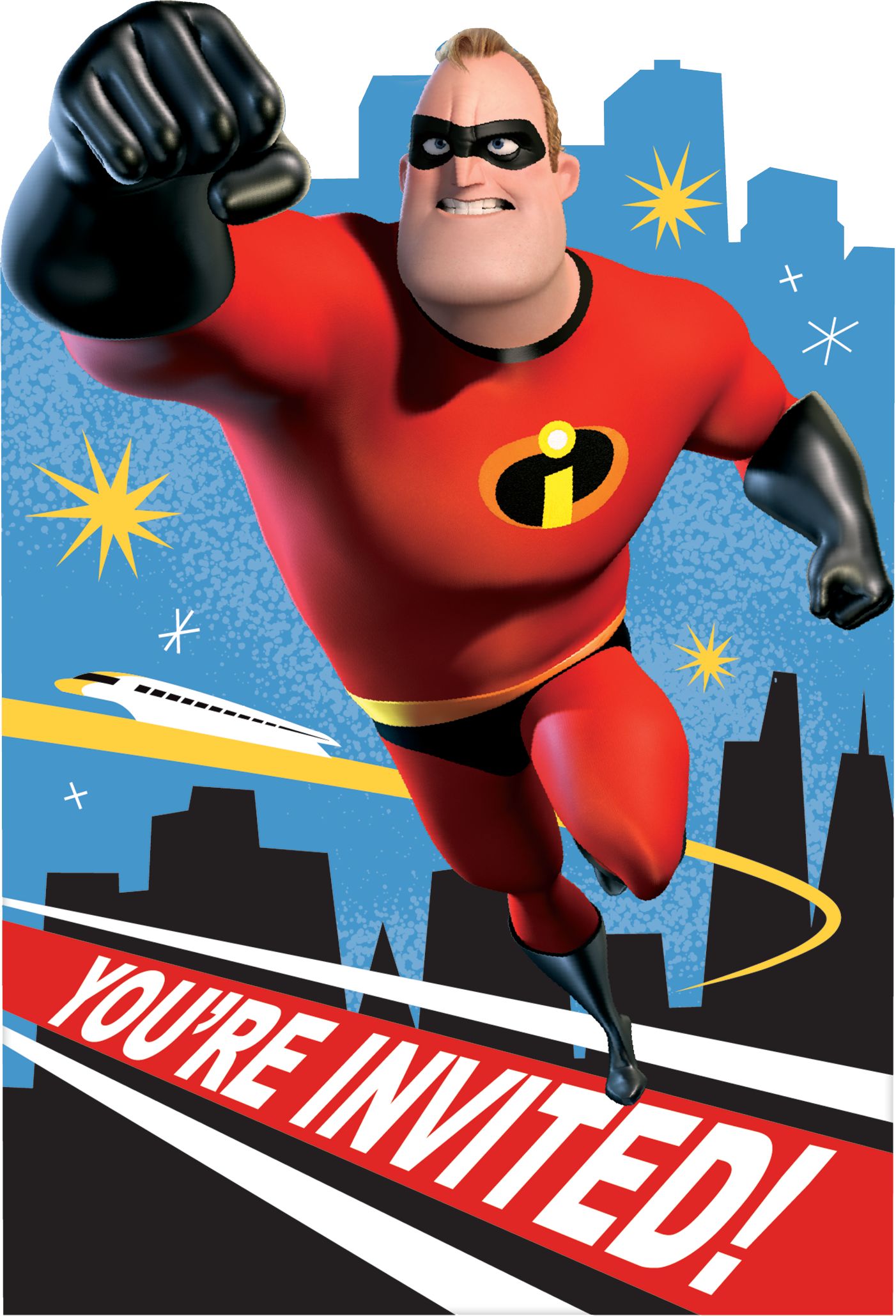 Incredibles 2 Birthday Party Invitations, 8-pk | Party City