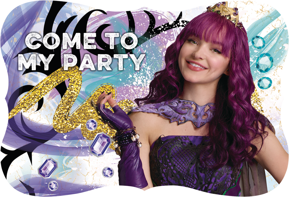 Invitations Descendants 2, paq. 8 | Party City