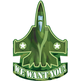 Camouflage Birthday Party Invitations, 8-pk Front_Flat