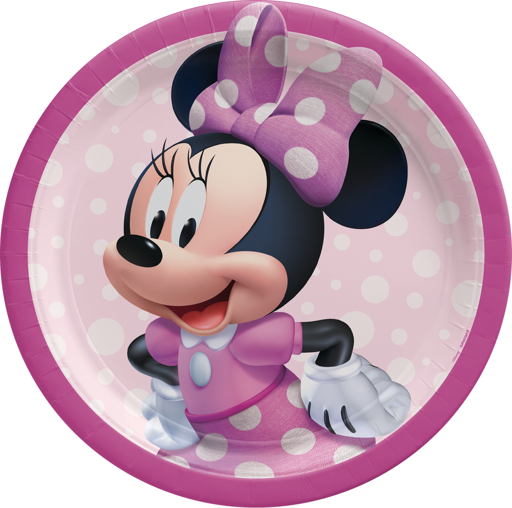 Minnie Mouse Paradise - Classeur à anneaux avec 50 feuilles et 6  intercalaires - A4 - rose Pas Cher