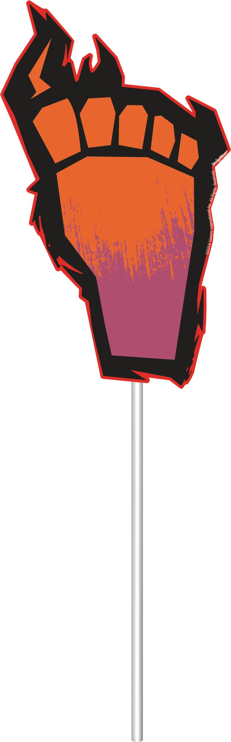 Rise of the Teenage Mutant Ninja Turtles Birthday Party Scene Setter Decoration with Photo Booth Props Front_Flat