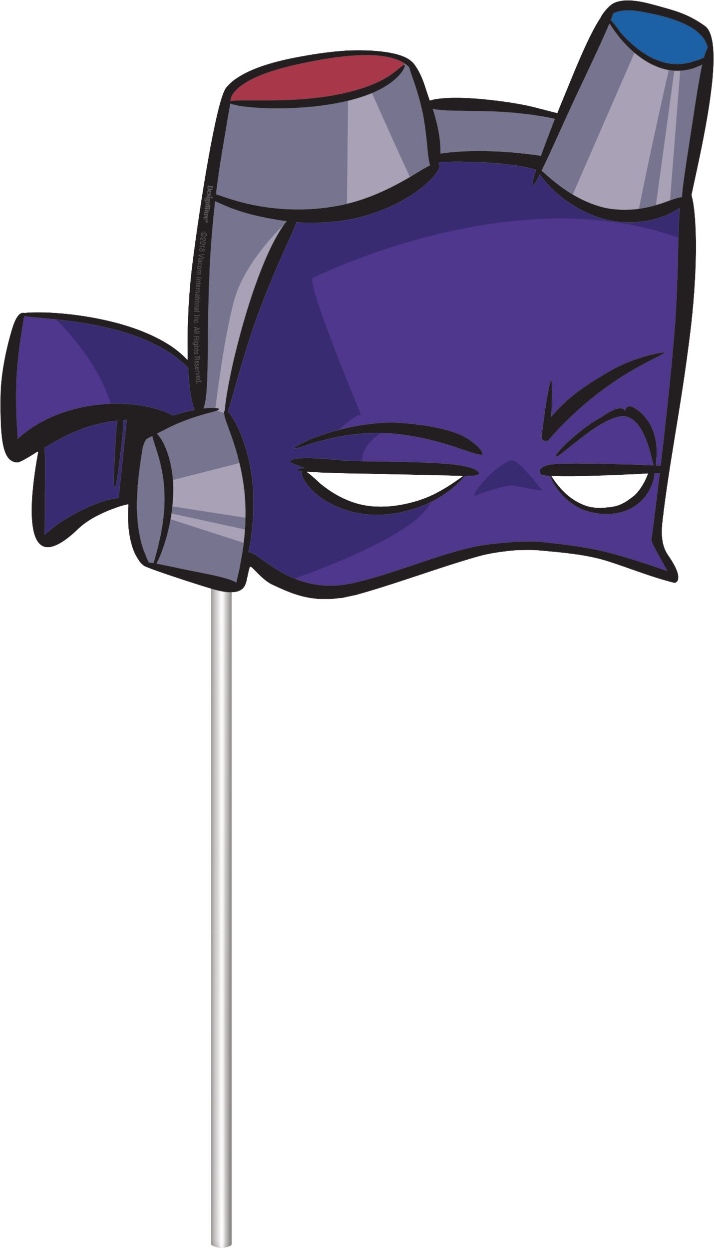 Rise of the Teenage Mutant Ninja Turtles Birthday Party Scene Setter Decoration with Photo Booth Props Front_Flat