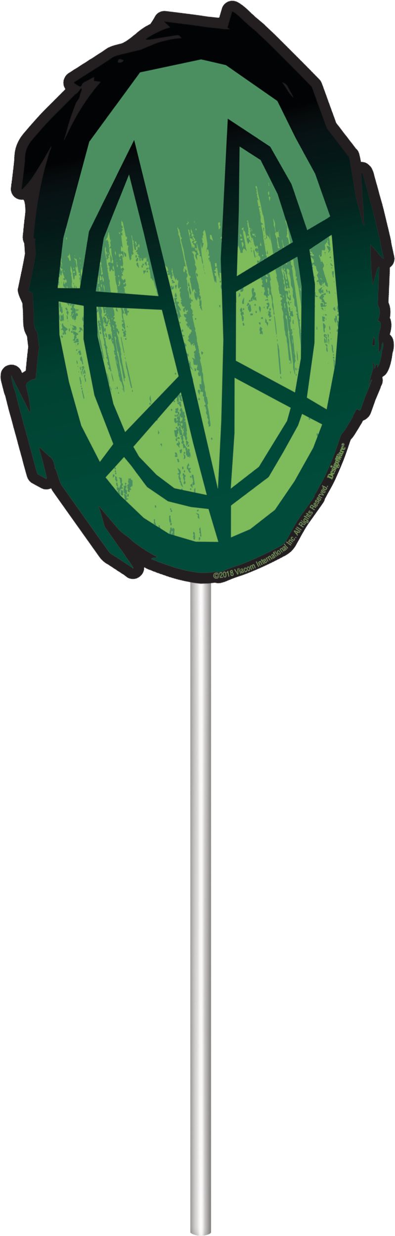 Rise of the Teenage Mutant Ninja Turtles Birthday Party Scene Setter Decoration with Photo Booth Props Front_Flat