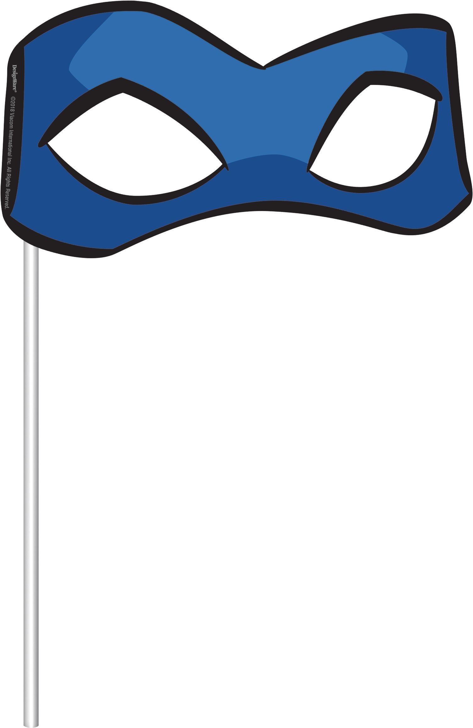 Rise of the Teenage Mutant Ninja Turtles Birthday Party Scene Setter Decoration with Photo Booth Props Front_Flat