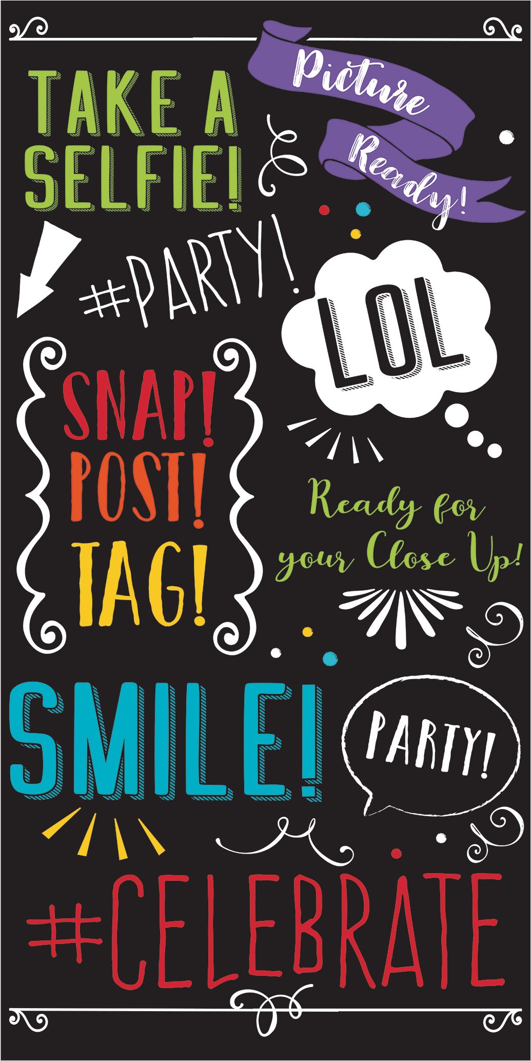 Décoration murale Égoportrait Front_Flat