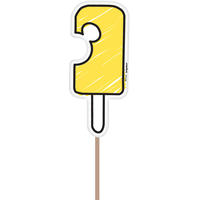 Mickey Mouse Scene Setter with Photo Booth Props Front_Flat