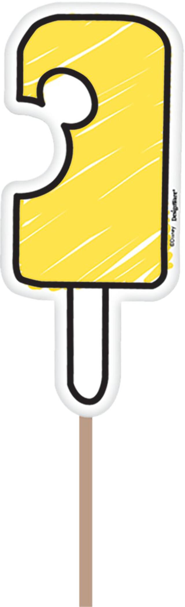 Mickey Mouse Scene Setter with Photo Booth Props Front_Flat