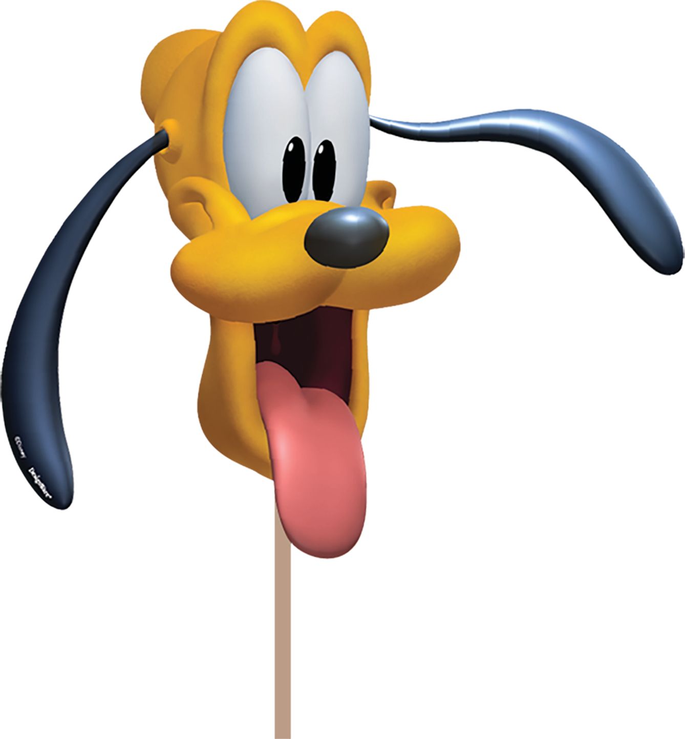 Mickey Mouse Scene Setter with Photo Booth Props Front_Flat
