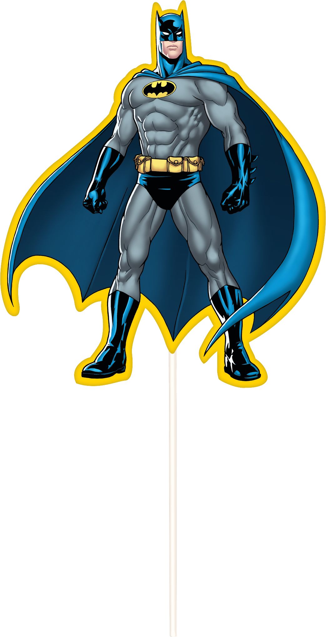 Décoration murale Batman avec accessoires photo Front_Flat