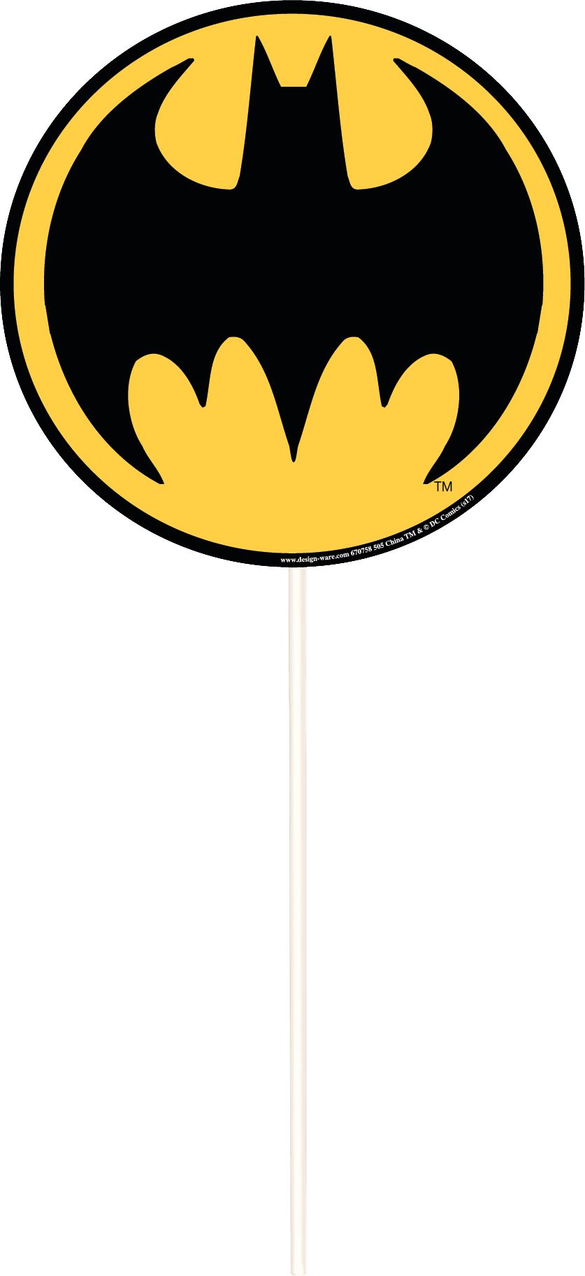 Décoration murale Batman avec accessoires photo Front_Flat