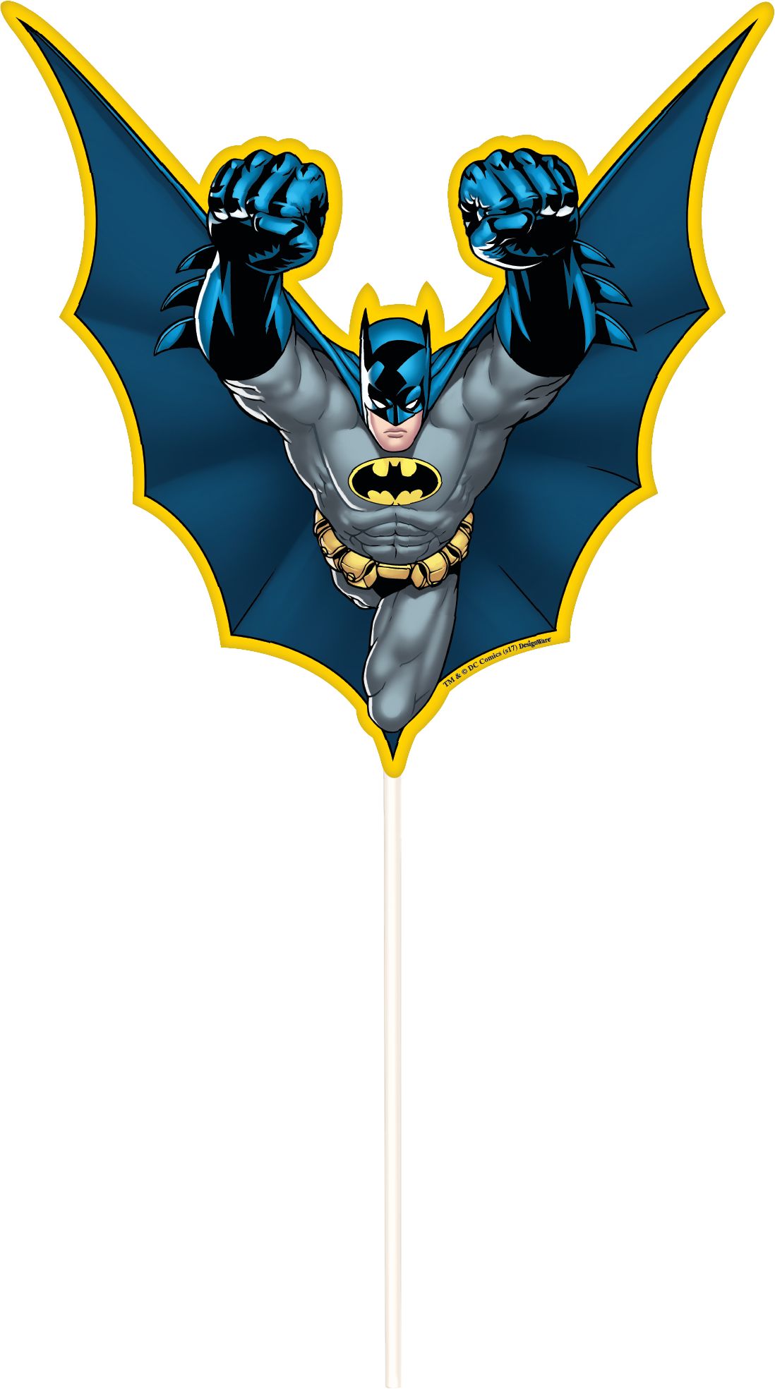 Décoration murale Batman avec accessoires photo Front_Flat