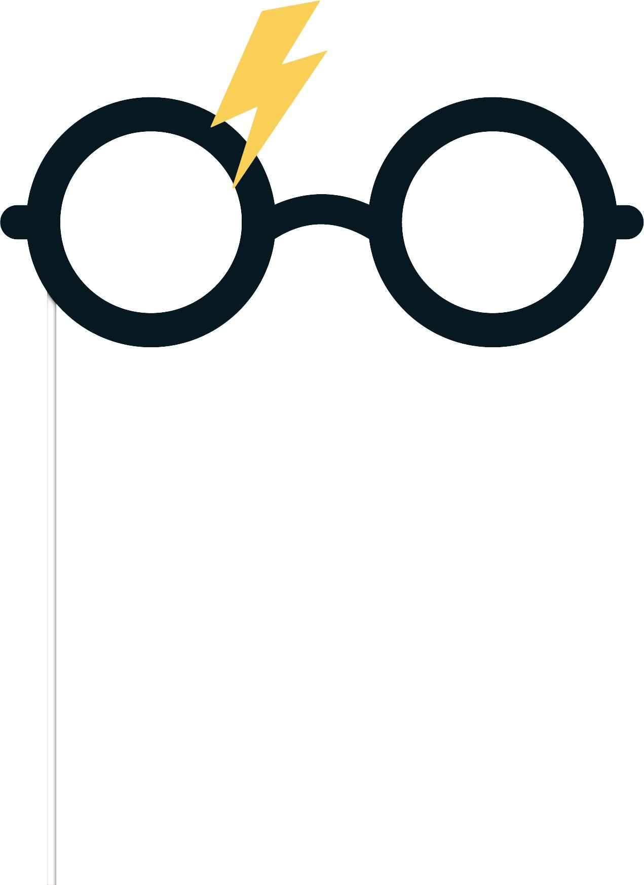 Décoration murale pour fête d’anniversaire Harry&nbsp;Potter avec accessoires photo, paq. 15 Front_Flat