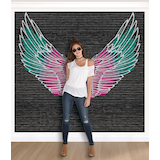 Colourful Wings Scene Setter, 9-pc Front_Flat