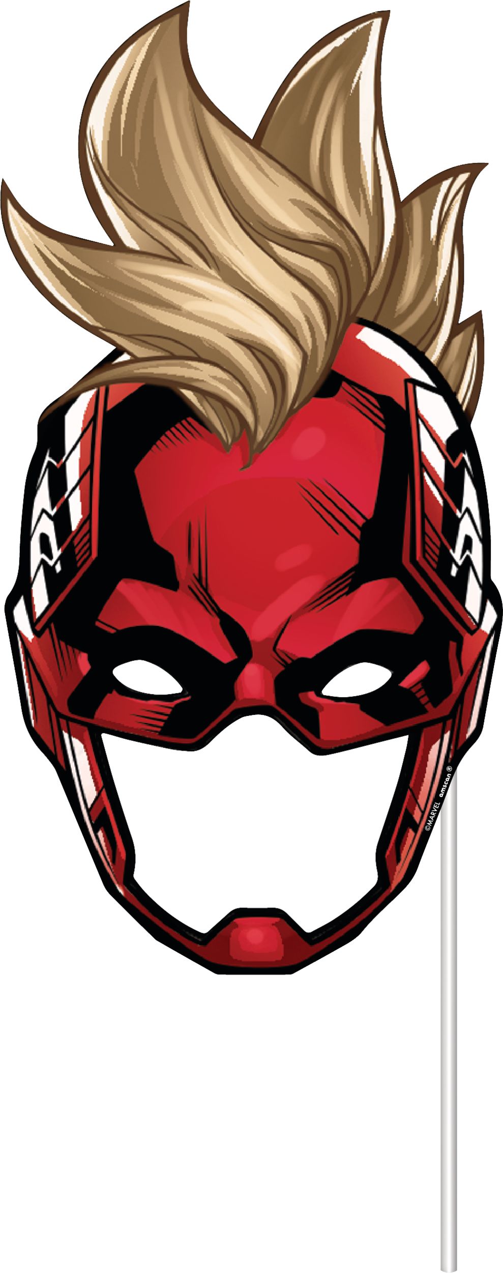 Marvel Powers Unite Birthday Party Photo Booth Kit, 16-pc Front_Flat