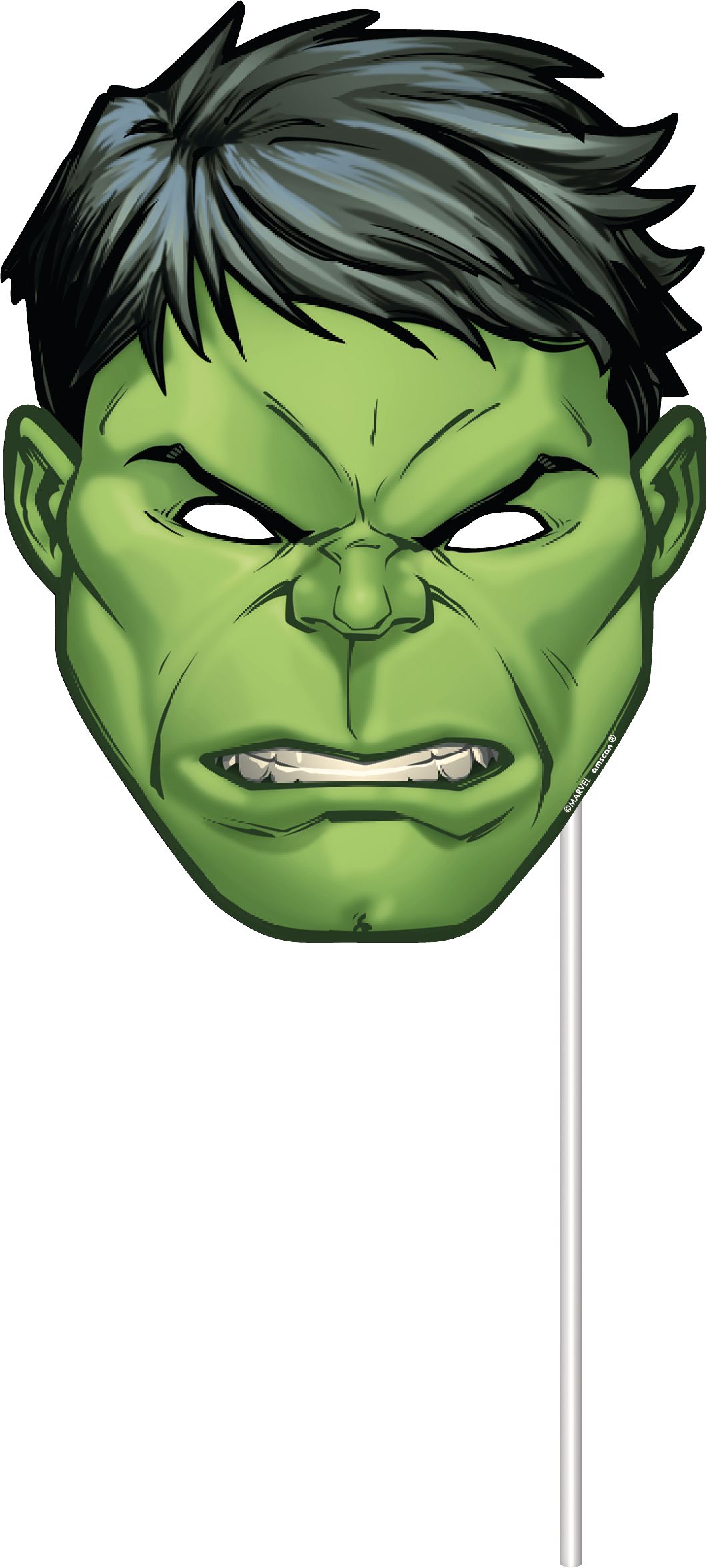 Marvel Powers Unite Birthday Party Photo Booth Kit, 16-pc Front_Flat