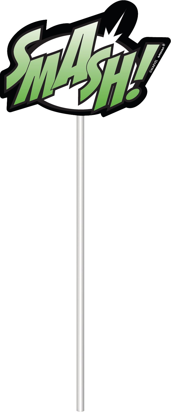 Marvel Powers Unite Birthday Party Photo Booth Kit, 16-pc Front_Flat