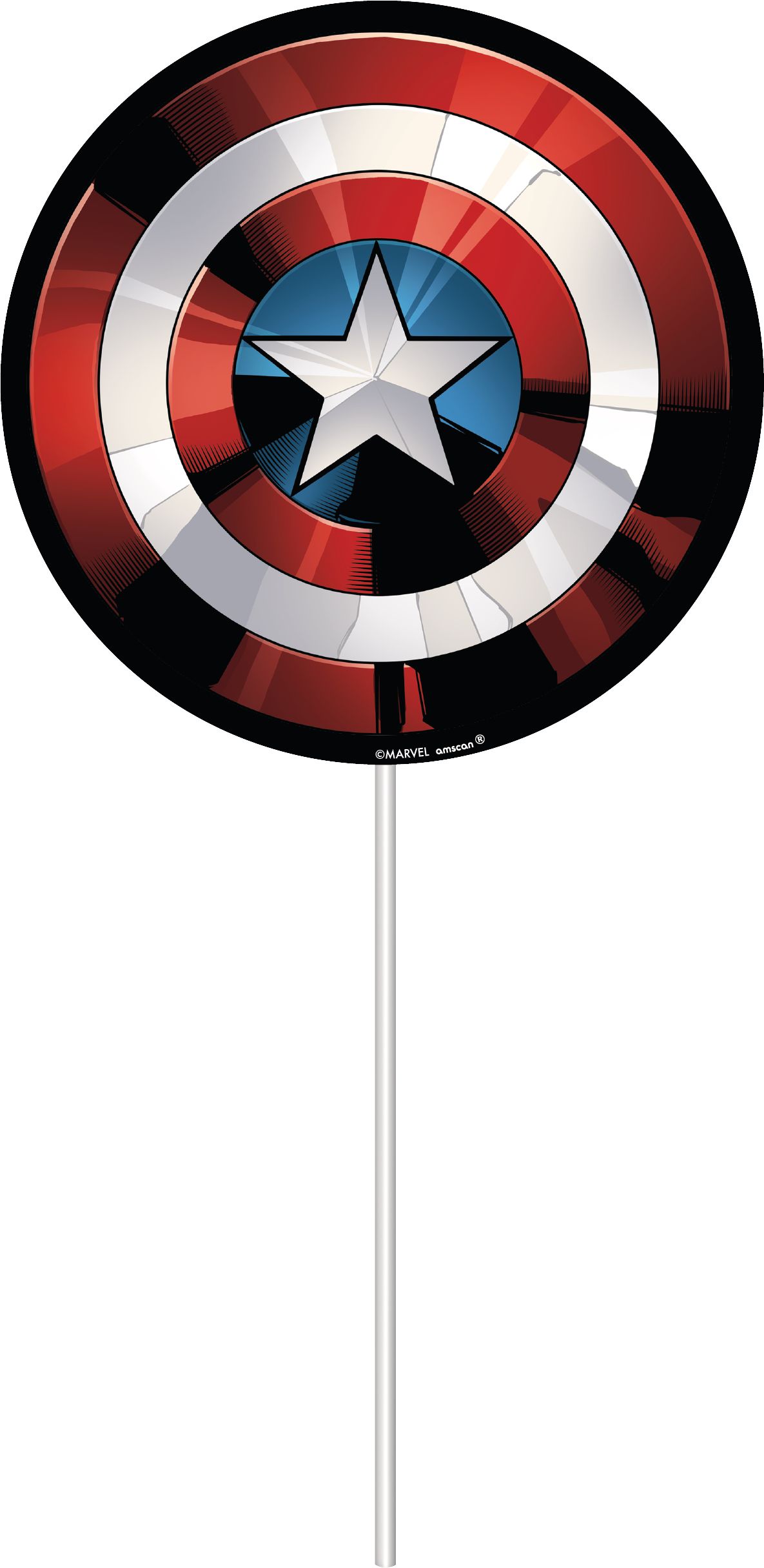 Marvel Powers Unite Birthday Party Photo Booth Kit, 16-pc Front_Flat