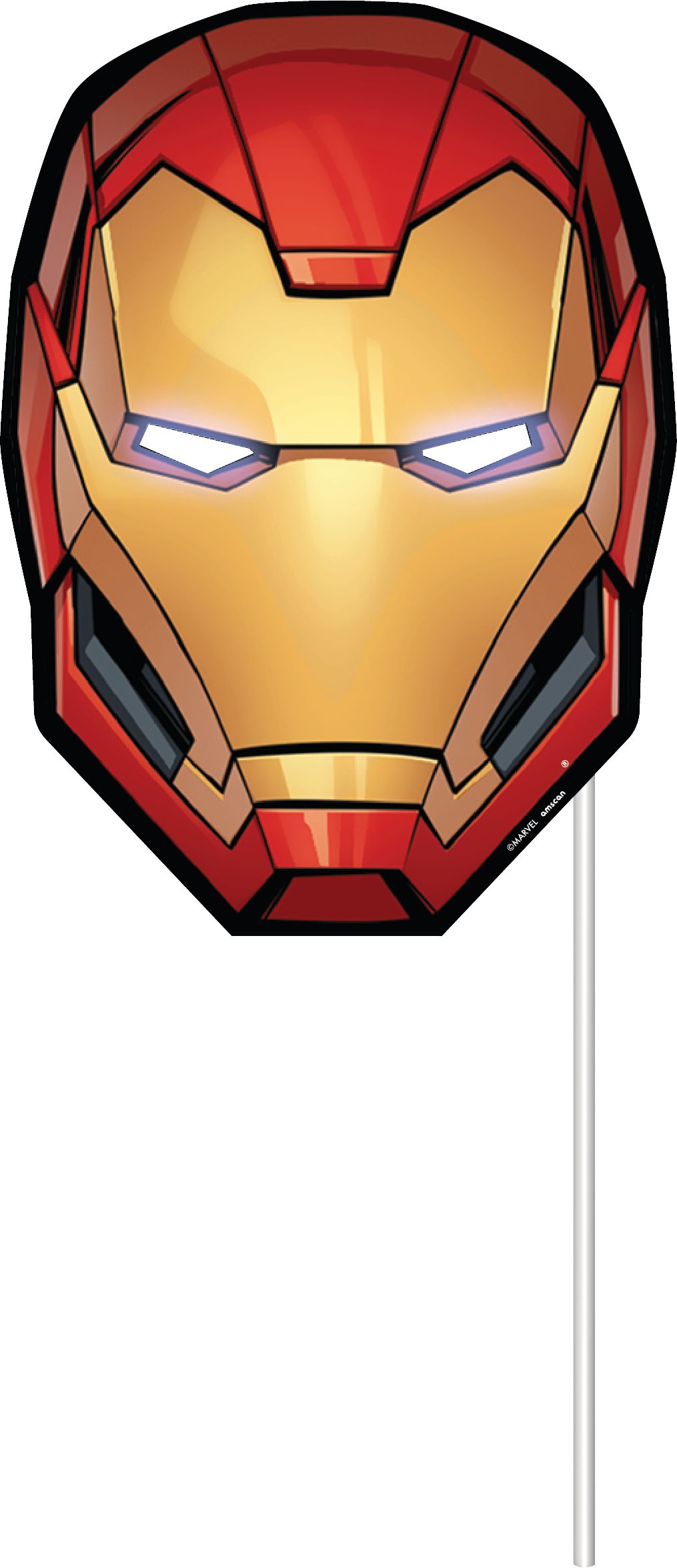 Marvel Powers Unite Birthday Party Photo Booth Kit, 16-pc Front_Flat