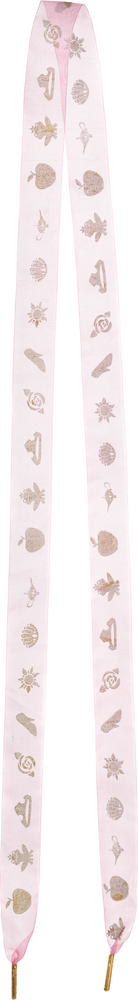 Pink shop trainer laces