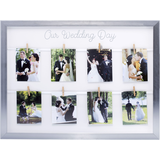 Our Wedding Day Photo Frame Front_Flat