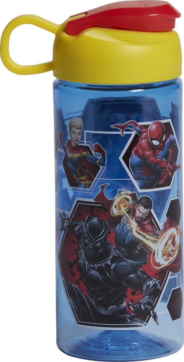 Avengers in Action Water Bottle Front_Flat